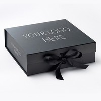 Digitaldruck Hochwertiges benutzer definiertes Logo Große Luxus Rosa Geschenk box Verpackung Falt schachteln