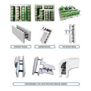 カスタマイズ可能なICFブロック構築システムEPSフォーム & 発泡スチロール発泡機省エネPLCポンプモーター - Product Image 5