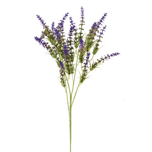 Flores Artificiales de Lavanda QIHAO, Seda de Alta Simulación, Decoración para Bodas y Hogar, 24 Ramas - Product Image 5