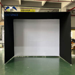 Recinto de simulador de golf con pantalla de golpe, deportes de interior, redes de práctica de béisbol, simulador de golf en casa, jaulas de bateo - Product Image 4