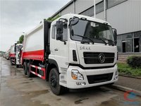 Camion Compacteur de Déchets 6x4 Direct Usine 20m³ – Camion de Collecte de Déchets Compressé pour l'Assainissement Urbain