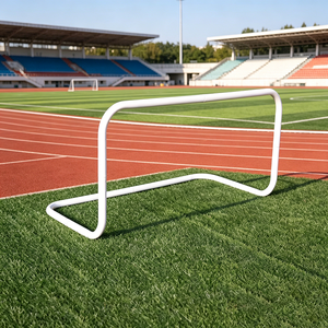 Vance Sports Verstellbares, robustes, tragbares Aluminium-Mini-Fußballtor ohne Netz für Jugendliche - Product Image 2