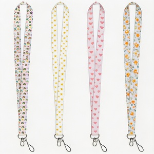 Fabricant sans minimum de commande, porte-clés personnalisés pas chers, impression sur polyester, sublimation, lanyards personnalisés avec logo - Product Image 3