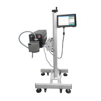 Machine de marquage laser CO2 industrielle automatique pour la traçabilité par matrice de points, marqueur laser pour tuyaux en PVC, PE, PPR