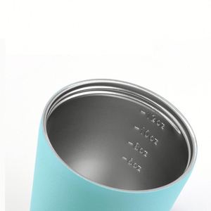 Vasos de Café Reutilizables de Doble Pared con Aislamiento de 12 oz, Taza de Café de Acero Inoxidable 304 con Tapa de Rosca, Vaso Térmico para Viajes en Auto con Logotipo Personalizado - Product Image 4