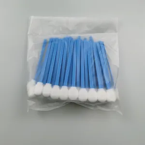 Lollipop 50PCS Round Lollipop Shape Foam Tipped Cleanroom Swab Antistatic ESD