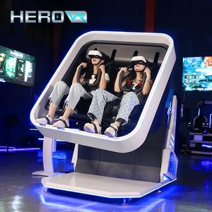 9D VR Cinéma Fly Simulator 360 Degrés Rotation Simulateur De Vol Roller Coaster En Aluminium Extérieur Intérieur École Éducative VR - Product Image 6