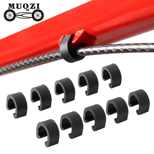 MUQZI Fiets onderdelen MTB Racefiets C-Clips <span class=keywords><strong>Plastic</strong></span> Rem- en Versnellingskabel U-gesp - Product Image 1