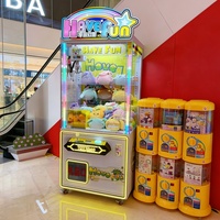 Machine à griffes d'arcade commerciale à monnayeur pour la distribution de jouets en peluche et de poupées, à vendre