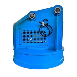 Accesorios magnéticos completamente cerrados para excavadora de chatarra Imán hidráulico con componente de motor central
