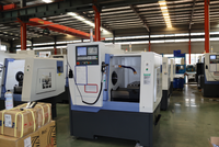 Tour CNC miniature H32i à guidage linéaire horizontal automatique, fabriqué en Chine, à prix compétitif, compatible GSK/Fanuc