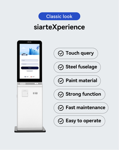 21.5 Inch Self-Service <strong>Touch</strong> <strong>Screen</strong> <strong>Kiosk</strong> for Restaurant Ticket <strong>Printing</strong> Thermal QR Scanner Barcode Reader Retail Ordering SDK - Product Image 2