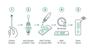 Kit de Prueba Rápida PAG para Detección Temprana de Gestación Bovina, Uso Veterinario, ISO13485, ODM, OEM - Product Image 3