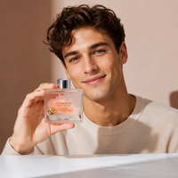 Bouteille diffuseur à roseaux en verre dépoli 120 ml, avec poussière d'or blanc, récipient à parfum rechargeable, contenant d'arôme, vente en gros, emballage personnalisé