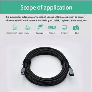 5M 10M 15M 20M 30M 40M 50M यूएसबी 3.0 सक्रिय विस्तार केबल पुरुष के लिए महिला भरनेवाला अपराधी कॉर्ड PS4 यूएसबी प्रिंटर के लिए - Product Image 5