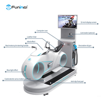 Nouveau design personnalisé 5D Motion Movies Vr 360 Chair Racing Moto 9D Vr Motorcycle Simulator Park Vr Game Amusement Park Business