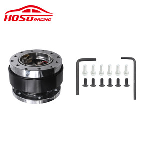 Adaptateur de rotule de direction rapide en alliage d'aluminium Hoso Racing pour volant de course, usage général QC01 - Product Image 1
