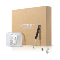 Carte Réseau Serveur Intel Wifi 7 BE200 EDUP 8774 Mbps 802.11be PCIe Wifi Key Riser Adaptateur Ethernet Wifi PCIe