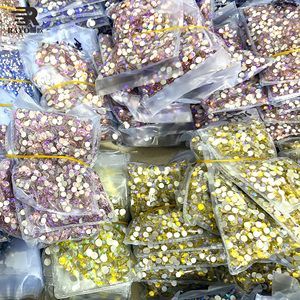 2088 Grade 16 Coupe Facette Cristal AB Verre <span class=keywords><strong>Strass</strong></span> Flatback Non Hotfix <span class=keywords><strong>Strass</strong></span> Cristaux pour Ongles & Artisanat DIY - Product Image 1