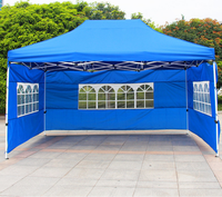 Tente de réception pliable imperméable 3x3 2x3 3x4.5 3x6, auvent de jardin pour mariage en plein air