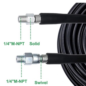 30m 100 pies <span class=keywords><strong>de</strong></span> alta presión lavadora alcantarillado Jetter Kit 2800PSI <span class=keywords><strong>Limpieza</strong></span> <span class=keywords><strong>de</strong></span> <span class=keywords><strong>agua</strong></span> manguera limpiador <span class=keywords><strong>de</strong></span> tuberías <span class=keywords><strong>con</strong></span> adaptador - Product Image 2