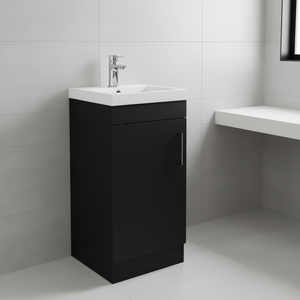Mueble de Baño Jozz D0100H5XUS6 Moderno, Rectangular, de MDF Oscuro, de Alta Calidad - Product Image 2