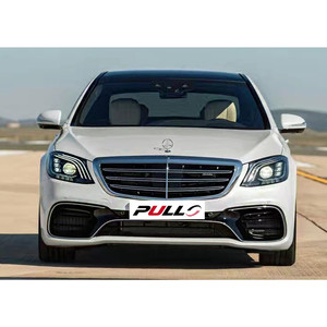 Kit Carrozzeria per Mercedes Benz Classe <span class=keywords><strong>S</strong></span> <span class=keywords><strong>W222</strong></span> 2014-2020, Aggiornamento allo Stile S63 AMG, Include Paraurti Anteriore e Posteriore con Griglia e Fari Automatici - Product Image 3