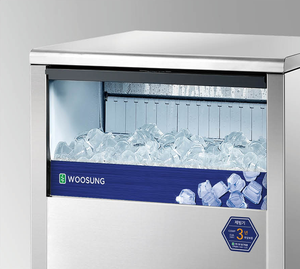 50kg/Day Water Cooled Square Commercial <b>Ice</b> <b>Maker</b> 220V Stainless Steel for Hot Environment Hotel High Output Durable - Product Image 6