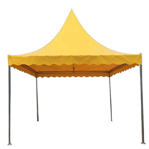 Carpa de Tela para Fiestas al Aire Libre de <span class=keywords><strong>3x3</strong></span> 10x10, Gazebo Permanente con Techo Transparente, Carpa Árabe para Eventos, Uso en Casa y Hoteles - Product Image 1