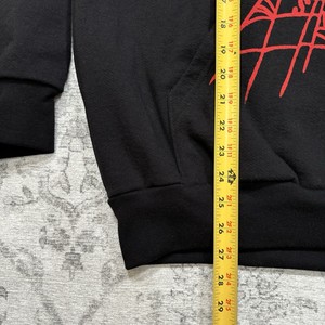 Felpa con Cappuccio Oversize di Alta Qualità 100% con Stampa Ragnatela, in Pile Pesante 450gsm, Stile Streetwear Uomo <span class=keywords><strong>Donna</strong></span> 2026 - Product Image 2