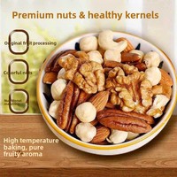 Dagelijkse gemengde noten, volledig natuurlijke notenmix, 500g blikje, gedroogd fruit voor kinderen, snack, cadeau voor het hele jaar door, uit het vasteland van China