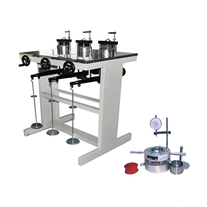 Consolidomètre ASTM à triple cellule moyenne pression pour l'essai de <span class=keywords><strong>compression</strong></span> des sols et l'analyse des affinements des fondations - Product Image 6