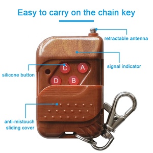 Trung thực 220V 12V 24V 4ch kênh tiếp sức RF không dây điều khiển từ xa chuyển 2 máy phát + Receiver kiểm soát cửa bắt đầu - Product Image 3