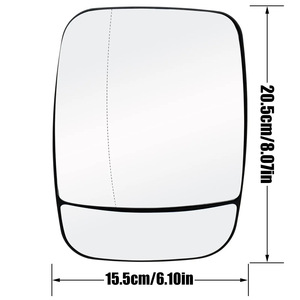 963666705R 963651588R verre de rétroviseur chauffant pour Vauxhall Vivaro pour Renault <span class=keywords><strong>Trafic</strong></span> Nissan Condition nouveau - Product Image 5