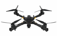 Drone Balap FPV Kustom 13 Inci Quadcopter Jarak Jauh dengan Kamera HD