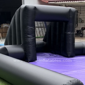 Campo de Fútbol Inflable Comercial con Tobogán de Agua y Jabón para Alquilar - Product Image 6