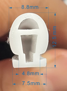 Xe <span class=keywords><strong>3mm</strong></span> PCB Silicone diffusers 5mm PCB xe silicon ánh sáng khuếch tán Dải Silicone dẫn khuếch tán cho xe ánh sáng - Product Image 2