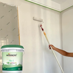 <span class=keywords><strong>Peinture</strong></span> murale intérieure au latex blanche, à base d'eau, colorée, anti-moisissure, haute couverture, vente chaude - Product Image 4