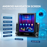 Nouveau Lecteur DVD Android 9,7 Pouces à Écran Vertical Intelligent avec Navigation et Carplay Tout-en-un pour Voiture - Modèle 2026