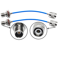 TNC-Stecker auf TNC-Buchse für SS405 SS-405 RG405 086 RG402 SS402 RG141 RF Flexibles Pigtail-Jumper-Verlängerungskabel