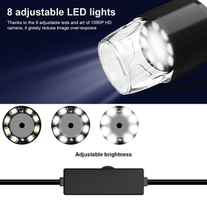 Dearsee HD 1920P Tipo-c Cámara de microscopio <span class=keywords><strong>digital</strong></span> <span class=keywords><strong>Compatible</strong></span> Android <span class=keywords><strong>IOS</strong></span> 8 LEDs Microscopio para reparación electrónica - Product Image 4