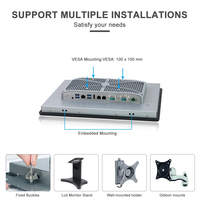 Panel PC Industrial Táctil Resistivo de Alta Calidad con Sistema X86 Personalizado de Fábrica de 15 Pulgadas