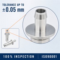Pièces de robot personnalisées par usinage CNC, électroérosion à fil, acier inoxydable/laiton/aluminium/acier, tolérance de 0,01 mm pour une haute précision