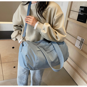 Große Kapazität Individuelles Logo Personalisierte Canvas Sporttasche Modischer Trend - Product Image 4