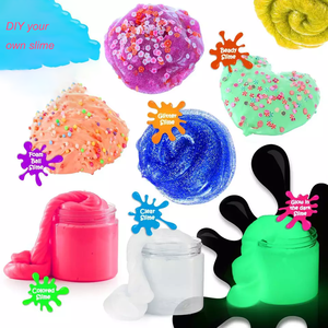 Juguete Educativo para Niños, Juguete de Masilla Brillante en la Oscuridad con Frutas Coloridas para Hacer Manualidades, Slime para Niños - Product Image 4