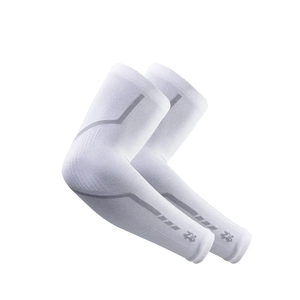 Negro Blanco <span class=keywords><strong>Deportes</strong></span> Correr Bicicleta Protección <span class=keywords><strong>UV</strong></span> Manga del brazo Personalizado Transpirable Secado rápido Baloncesto Palo <span class=keywords><strong>Deportes</strong></span> - Product Image 2