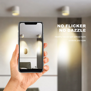 LOSO Installation facile, bureau commercial, <span class=keywords><strong>magasin</strong></span>, hôtel, aluminium noir et blanc, <span class=keywords><strong>spot</strong></span> LED encastré au plafond 15W - Product Image 2