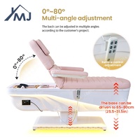 Lit de salon électrique pour lavage de cheveux, shampooing, traitement facial, lit pour cils, lit de spa japonais pour la tête