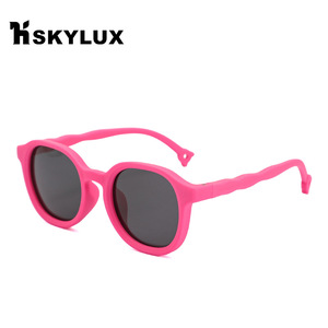 Children <b>Sunglasses</b> <b>Square</b> Full Rim Polarized UV400 Retro Sun Protection Unisex 23029 - Product Image 2