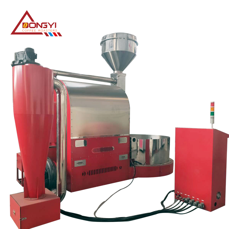 Высококачественная промышленная обжарочная машина для кофе, 100 кг, 200 кг
